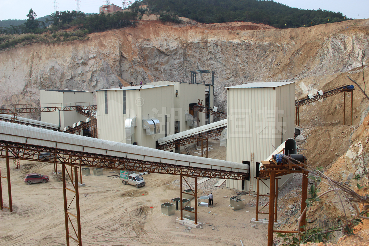 福建花岗岩碎石生产线（700-1000吨/时